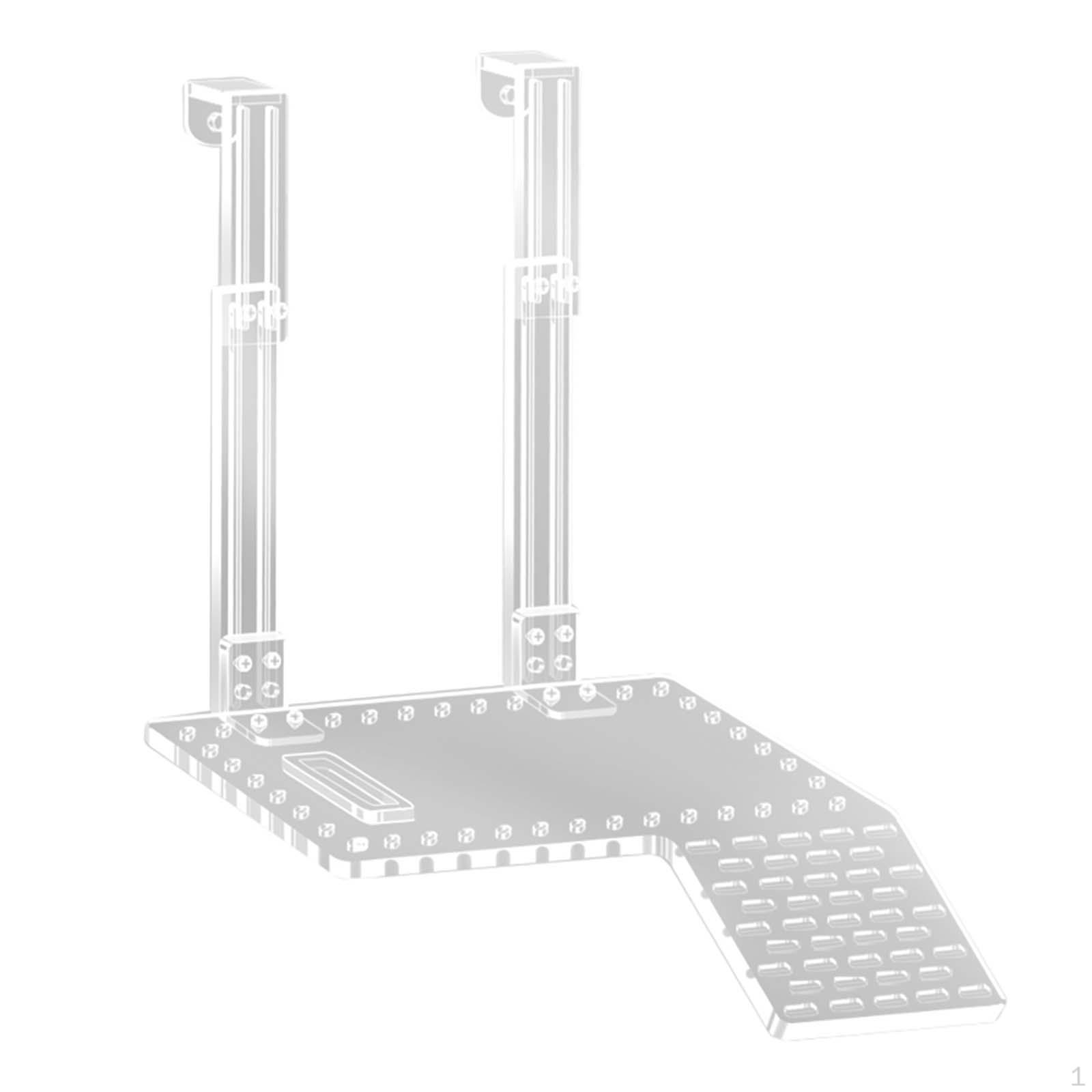 

Платформа для лазіння черепахи, платформа для засмагання, полиця, акрилова підвісна платформа для акваріума, тераса для відпочинку, bask 15.5X16.3X4.3cm