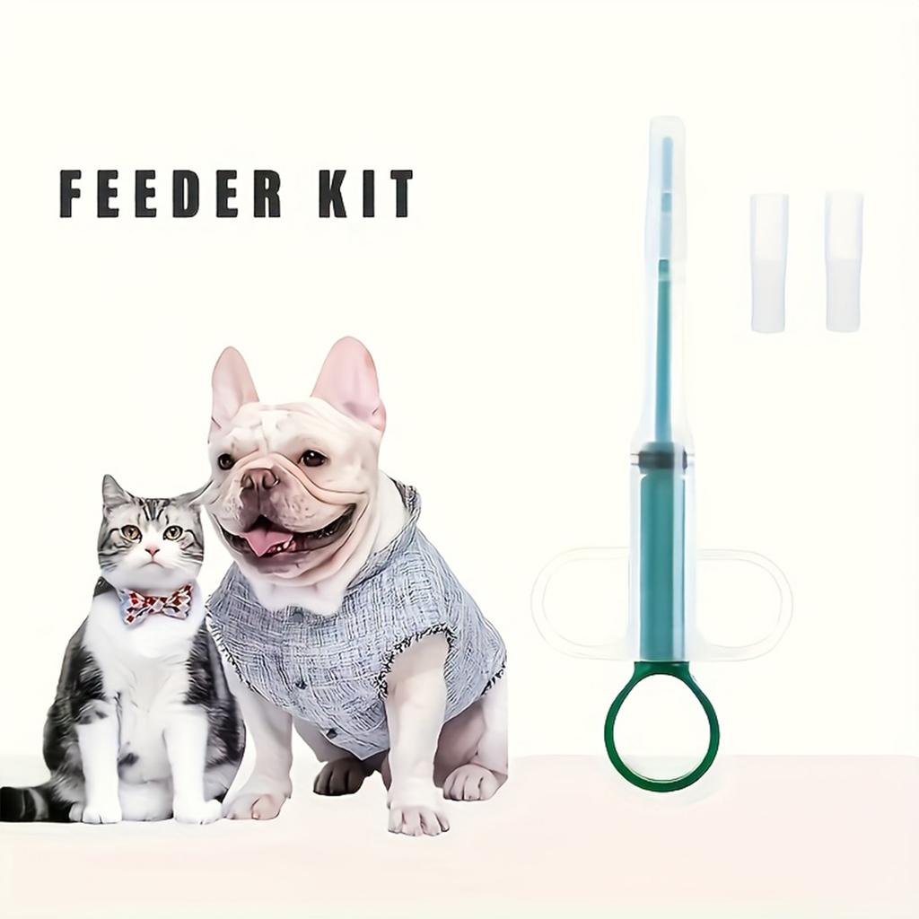 Pet Medication Syringe Feeder for Cats and Dogs Soft Tip Oral Dosing Tool Easy To Use Safe for Administering Liquid Medicine