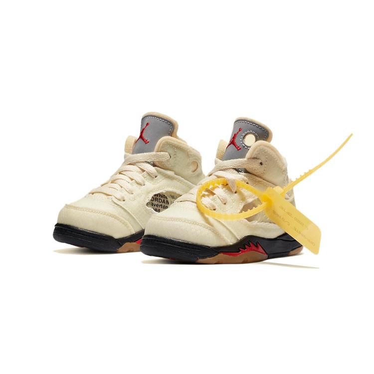 Jordan 5 Retro Off-White Sail TD CV4828-100