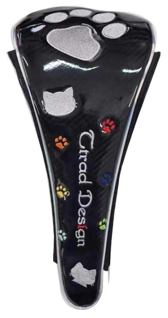 

Golf SAHC316D Head Cover Smile Agent Paw Embroidery Paw Series for Driver (Black)