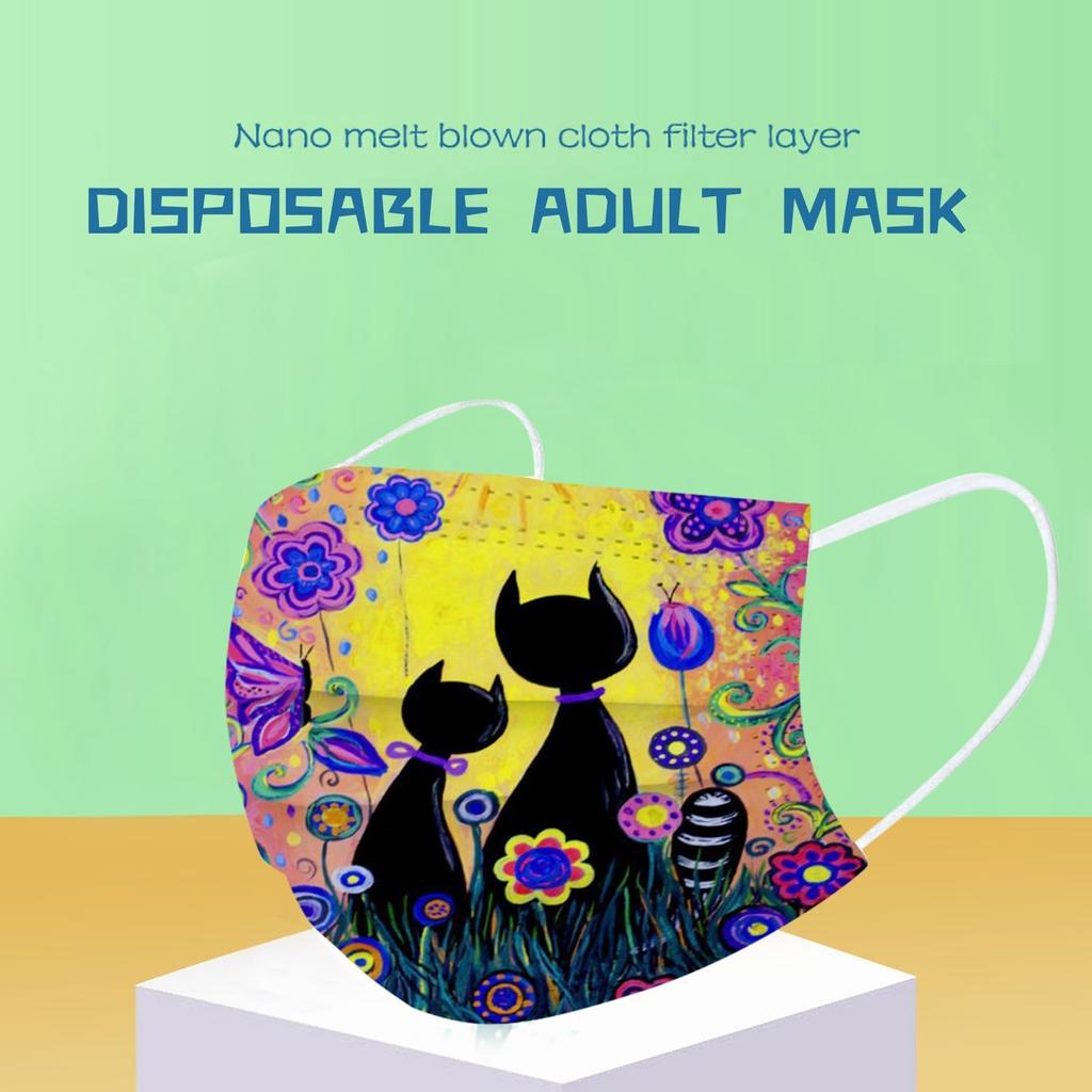 50 Stück Einwegmasken Sicherheitsmasken für Männer und Frauen Kindermasken