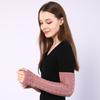 Long Arm Wrist Sleeve Solid Color Over Elbow Gloves Fashion Fingerless Gloves  Girls