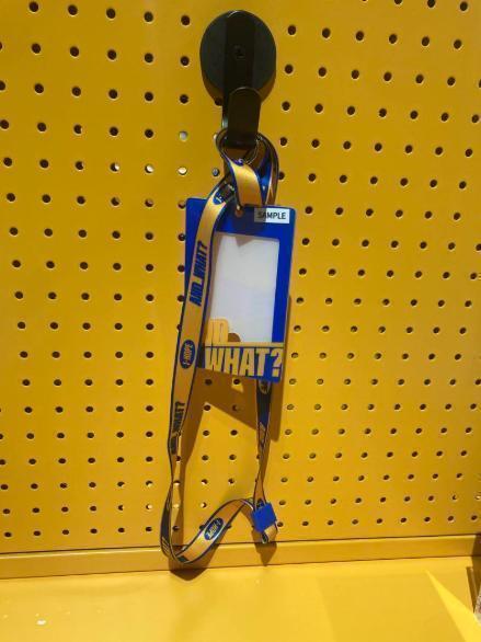 [USED] BTS Lanyard Holder Set J-HOPE Exhibition AND WHAT Hoseok