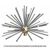 All-Copper Dandelion Crystal Ball Fountain Set for Park and Courtyard Landscaping