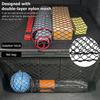 Car Trunk Cargo Net with 4 Hooks Adjustable Car Net Elastic Trunk Cargo Organizer Nylon Net Universal Car Accessory 60x110cm