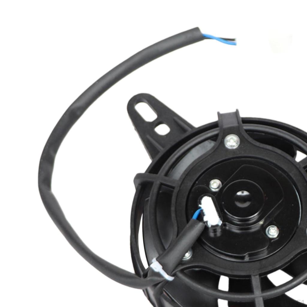 Radiator Cooling Fan Oil Cooler 12V DC 250cc Motorcycles Quad Accessory Off Road Vehicles Motorcycle