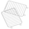 Metal Front Headlight Grille Light Cover for TRAXXAS TRX6 TRX4 1 10 Crawler Car AccessorySilver