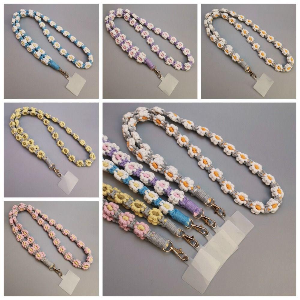 

Длинная веревка для мобильного телефона Daisy. Чехол для телефона Daisy. Подвесная веревка для женщин и девочек.