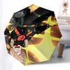 1pc Tanjirou Kamado Outdoor Umbrella - Automatic Opening/Closing, Portable 3-Fold Design with 8-Bone Iron Frame - Perfect Gift for Demon Slayer Fans,