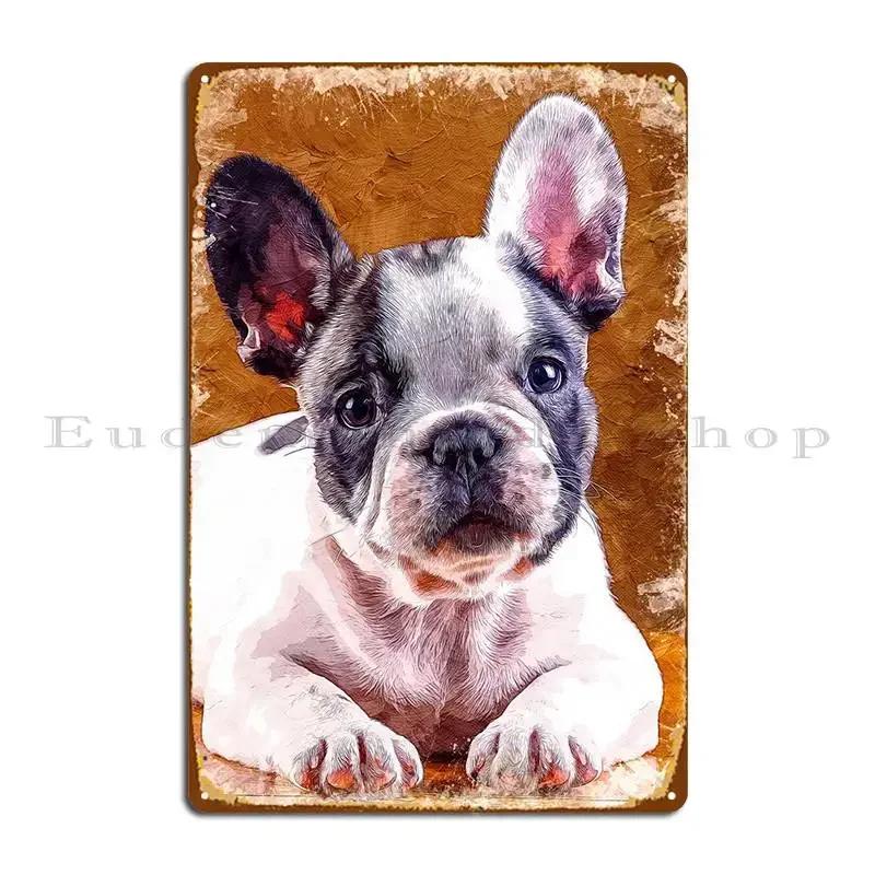 Dog Metal Sign Vintage Garage Club Mural Designs Tin Sign Poster 20x30cm(7.8x11.8inch)
