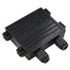 1Pcs 50W-120W 6A Solar Junction Box Electrical Testing Tool Black PV Module Box IP65 Waterproof for 6.5A Solar Panel