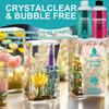 1:Kit de Résine Époxy Cristalline 1 AB Haute Brillance Sans Bulles Fournitures de Résine Artistique pour Revêtement et Moulage Artisanat Fabrication de Bijoux DIY