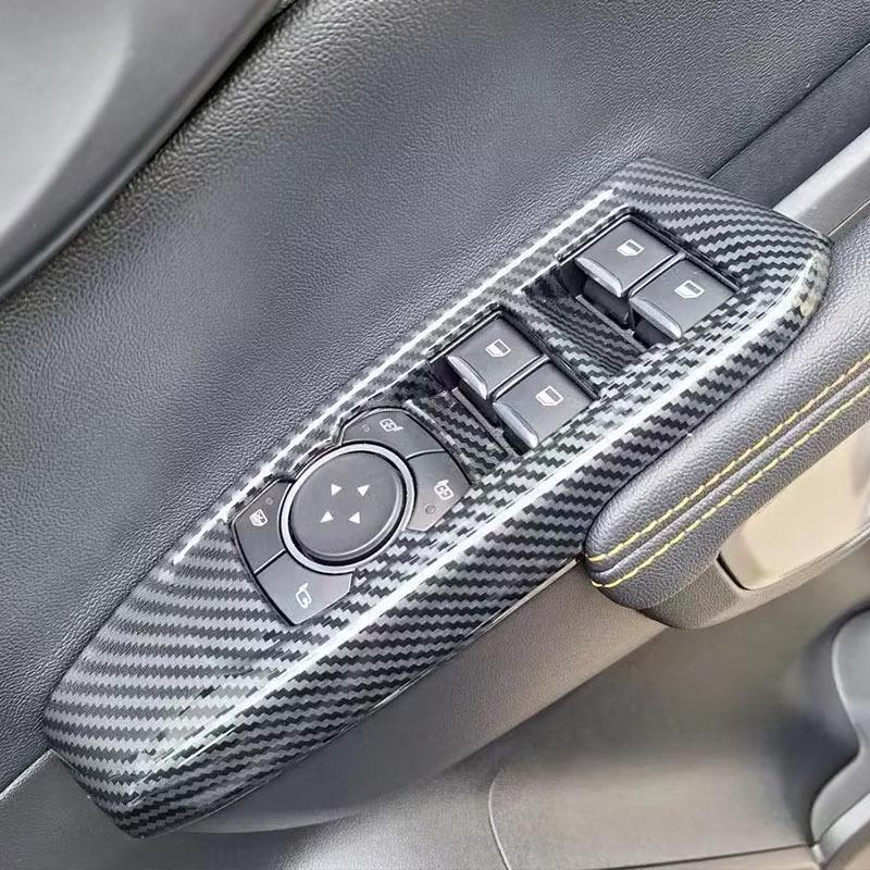 21-24 Ford Ranger Interior & Exterior Trim Kit: Mirror, Door Bowl, Handle, Fuel Cap, Armrest, Shift Lever