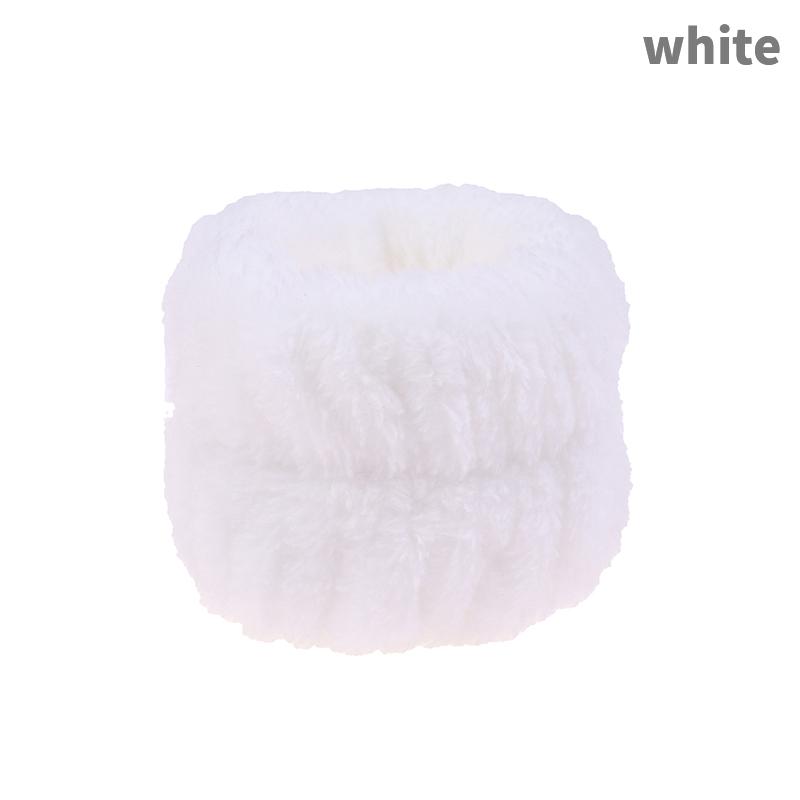 1Pc Spa Wrist Washband Microfiber Wrist Wash Towel Band Wristbands Washing Face Absorbent Wristbands Wrist Sweatband Prevent Liquid