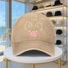 Cute Pig Face Baseball Cap Distressed Denim Snapback Hat Adjustable Casual Sun Hat for Unisex