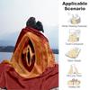 1pc One Ring to Rule Them All Cartoon Blanket,Portable Throw for Travel & Camping, All Season Cozy Blanket,Ideal Gift