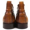 Great Berluti Ankle boots Olga Period Scars Calligraphy Demesure Brown leather Used
