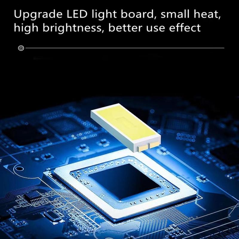 300w Solar  Outdoor  Lighting Camping Glare Portable Warning Emergency Household Flood Light