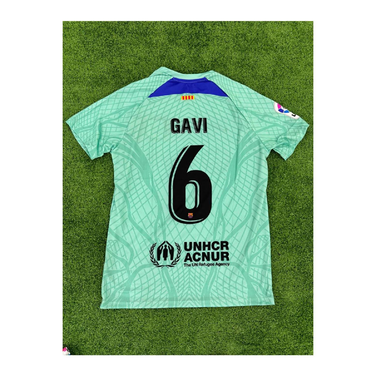 

Gavi Barcelona New Season Футболка синего цвета 23/24