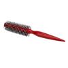 Round Styling Hair Brush Anti Static Handle Reduce Frizz Wooden Curling Roll Hairbrush for Salon Home Use L 8.9 X 1.7in