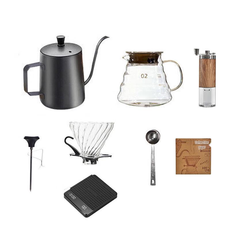 Zhen Yitang 8-Piece Manual Coffee Maker Set
