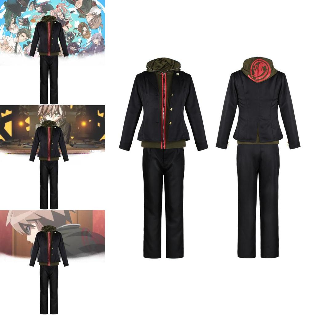 Danganronpa V3 Cosplay Costume Miu Iruma School Uniform Cotton Fabric