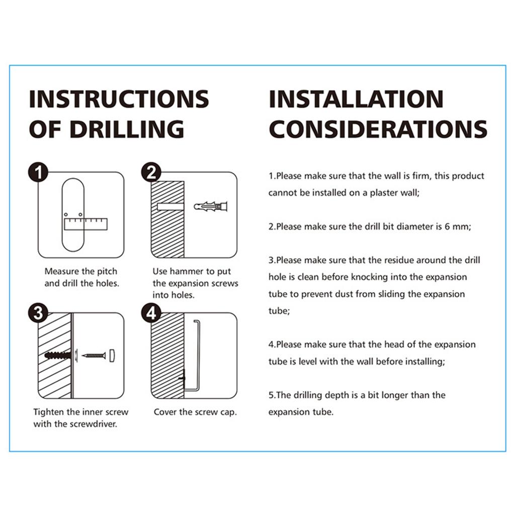 Kitchen Paper Towel Holder Easy to Install Towel Bar & Cling Film Roll Holder for Keeping Countertop Clean & Dry