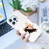Goofy C-Dogs Big eyes Phone Case For iPhone17, 16,15,14,13,12 Pro Max Black Candy Matte Shockproof Cover