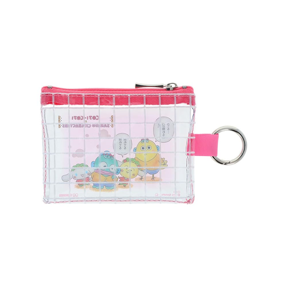 Schreibwaren und Momoko Sakura Sanrio Charaktere Mini Clear S2338548 Sun-Star Coji-Coji Tasche, Material, Rosa,