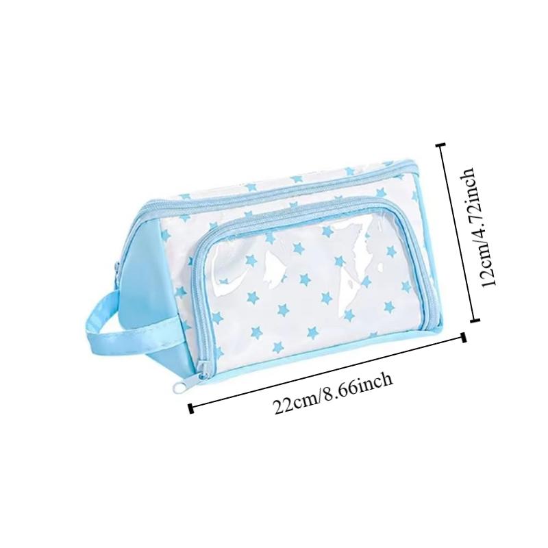 Beauty Bag Stationery Pen Bag Detachable Cosmetic Storage Bag Kids Children