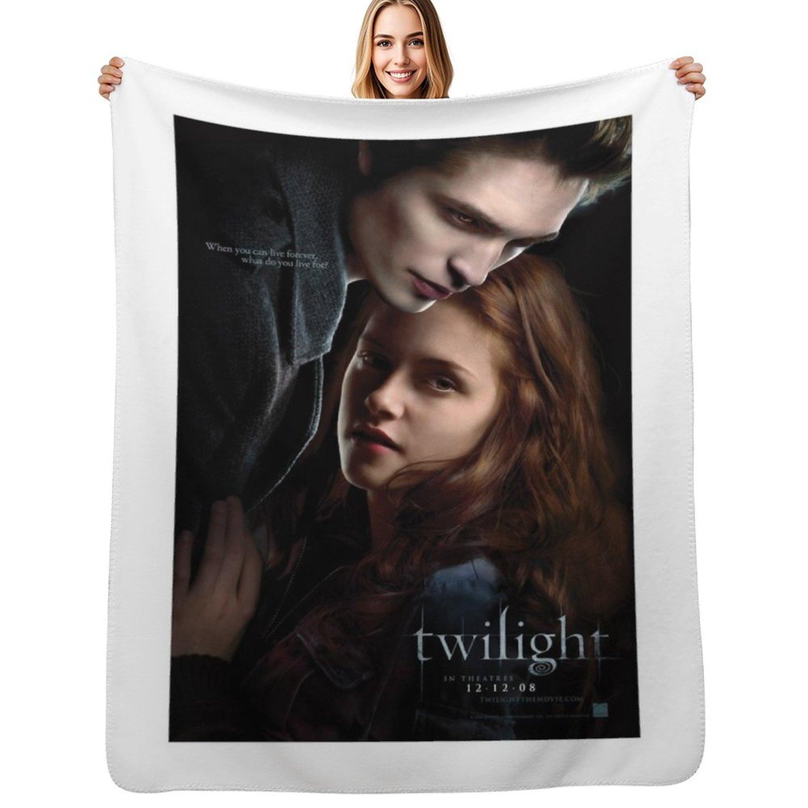 Twilight Classic Throw Blanket Machine Washable Soft Warm Blanket Size: 75*100cm, Weight: 230 GSM