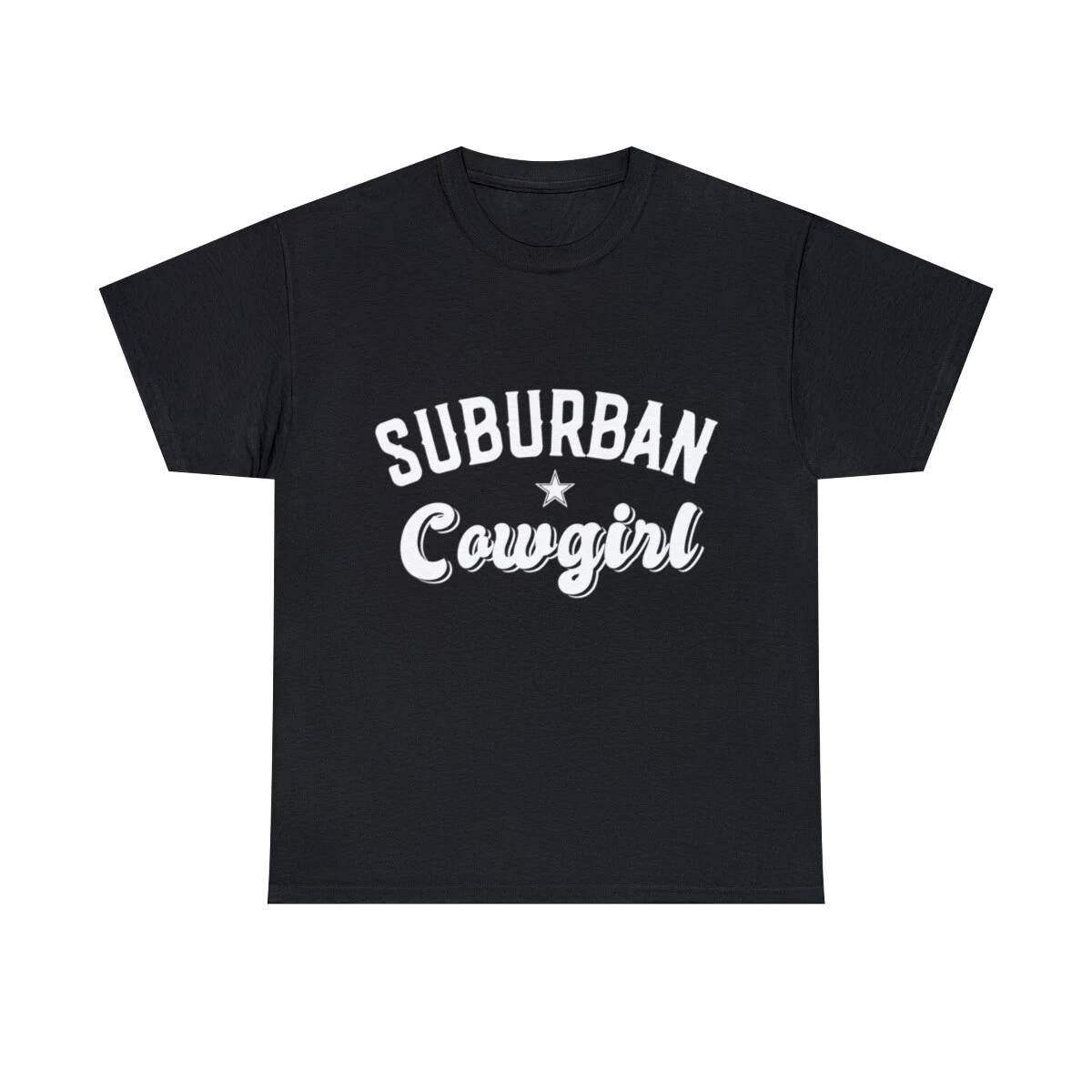 Suburban Cowgirl Graphic Tee Shirt, S-5XL L