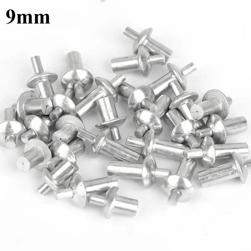 

Молоток Приводные расширительные заклепки Ударное расширение Алюминиевая гвоздевая головка Пробивной ударный тип Маленькие саморезы Крепежные наборы 9mm,50pcs