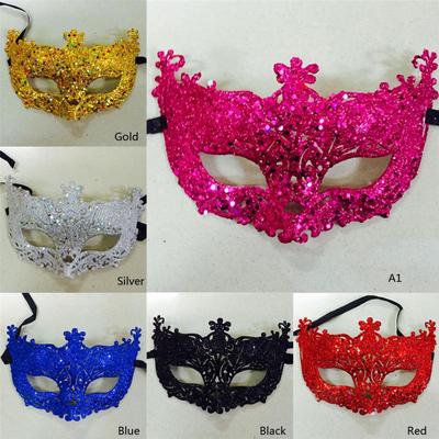 Elegant Women Masquerade Party Dancing Fancy Eye Mask Costume Prop Venetian