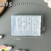 1Pc Chain Ice Flower Butterfly 3D Acrylic Mold Nail Art Decorations Diy Design Silicone Nails Mold