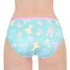 LittleForBig Women's Silky Panties (Amusement Park) Bowknot Underwear, Comfortable Fit, Green, Size S