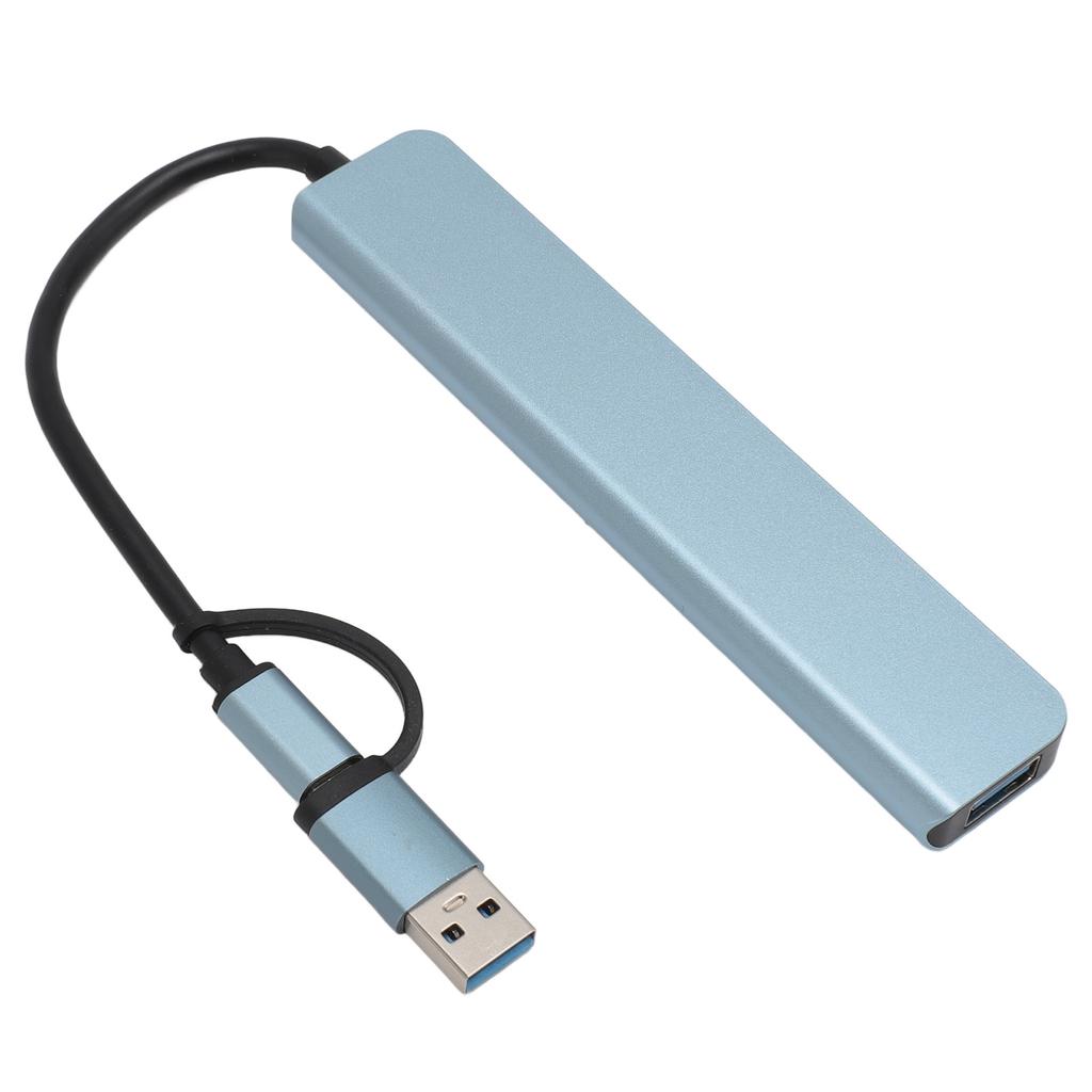 8 In 1 USB C Hub Multi Port Adapter USB 3.0 USB 2.0 USB Type C Fast Data Transfer USB C Hub with Card Slot for Phone