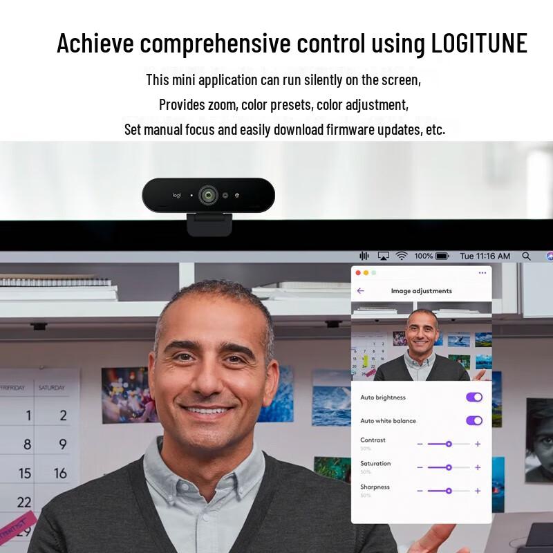 Logitech BRIO C1000e 4K UHD Webcam