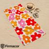 Retro Color Flower Soft Portable Travel Towel Unisex Ultra Lightweight Microfiber Oversized Sand Free Quick Dry Beach Towel