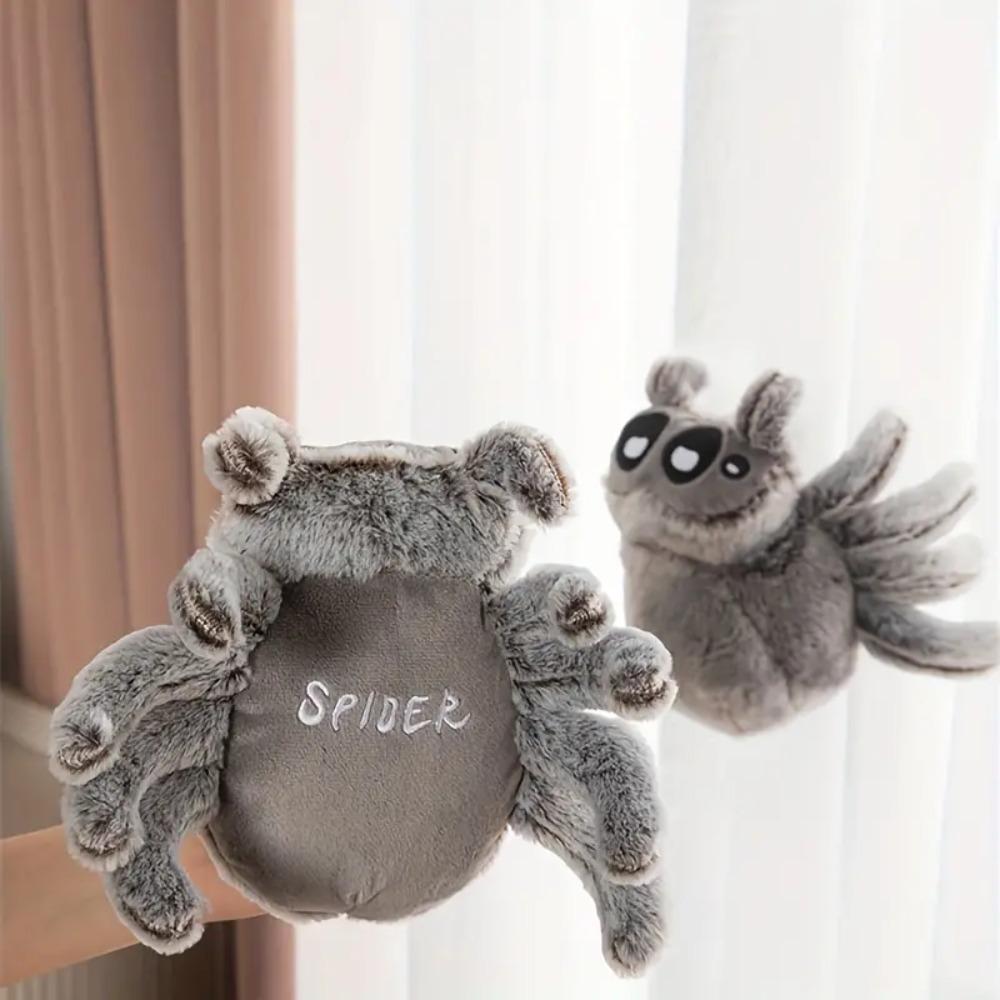 Cute Spider Stuffed Plush Toy Soft Spider Ornaments Creative Plush Spider Doll  Xmas Gift