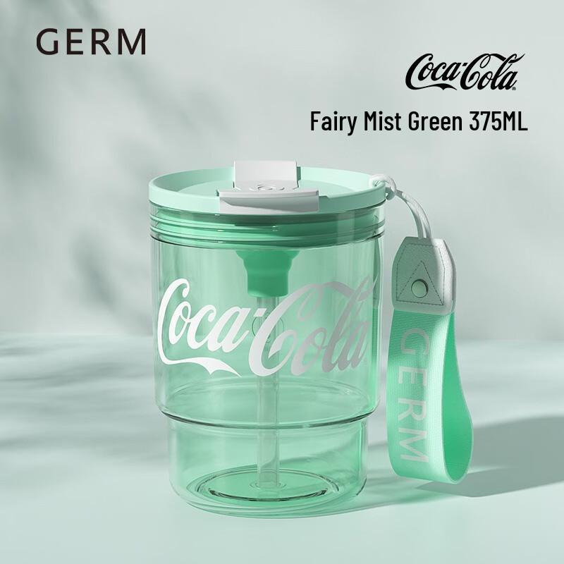 

GeNi Coca-Cola 375ml Stainless Steel Lined Straw Water Cup
