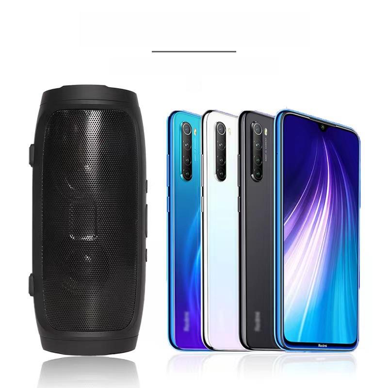 007 Portable Bluetooth Speaker - Home/Outdoor Subwoofer, Voice Broadcast, Mini Karaoke