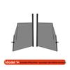 Liftable Sunshade Umbrella for Tesla Model Y/3 Refresh Side Windows - Interior Accessory