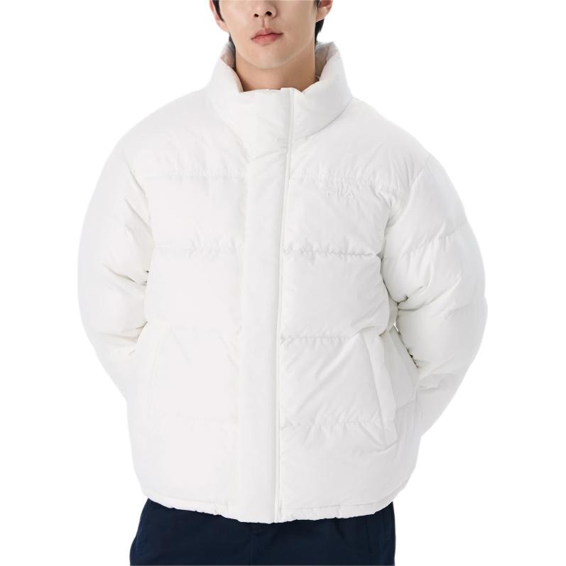 New FILA Down Jackets Unisex White FS2DJG4102X-OWH