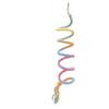 Screw Head Colored Cotton Parrot Pole Sturdy Swing Colorful Perch Bird Cotton Rope Swing  Climbing