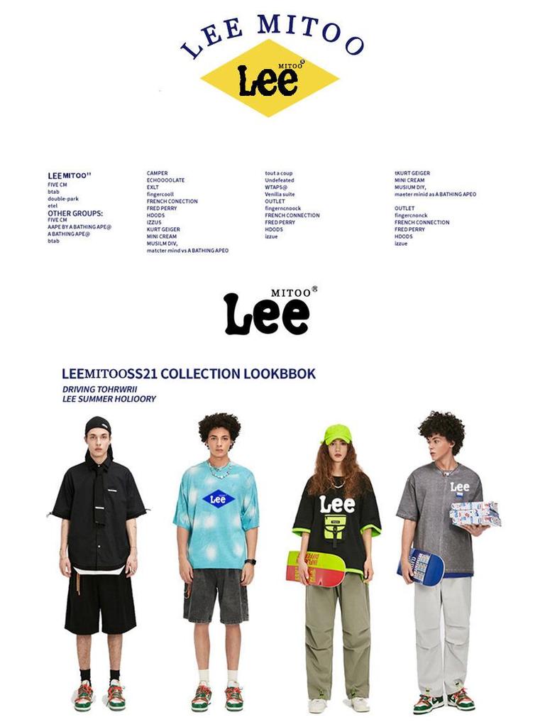 Lee & Mitoo Co-Branded Unisex Light Luxury Fleece-Lined Casual Sweatshirt, Autumn/Winter 2025 Collection