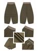 Women's Patchwork High-Waist Slimming Wide-Leg Pants - Spring/Autumn 2026