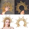 Antique Snake Design Hairband With Spiked Design For Women Daily Use and Special Event Masquerades Party Headpiece