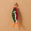 European Style Beaded Fish Keychain - Colorful, Handmade, Trendy Accessory for Car Keys