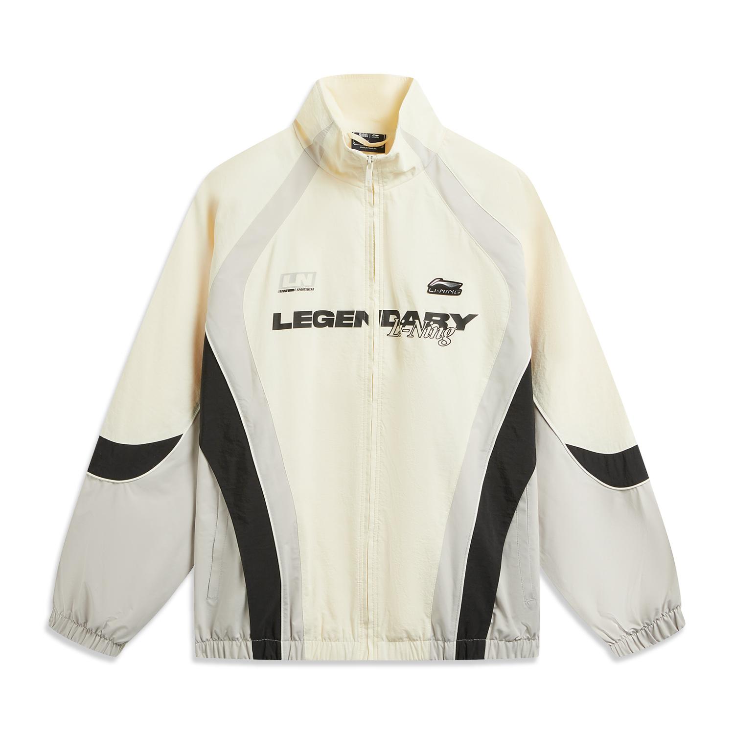 

Li Ning × League Of Legends Collaboration Sports Lifestyle Series Color Block Letter Zipper Versatile Stand Collar Loose Windbreaker AFDW187-5 3XL